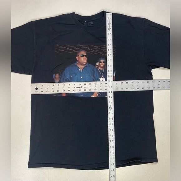 The Notorious BIG Graphic T-shirt Men XL Black Short Sleeve Music - Picture 5 of 5
